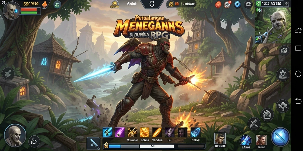 Tampilan gameplay RPG yang seru dan mengasyikkan dari 66K.