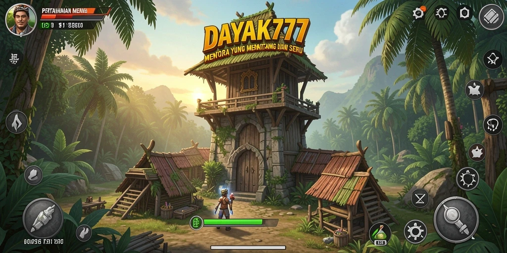 Tangkapan layar DAYAK777 menampilkan gameplay seru dan menantang di Tower Defense.