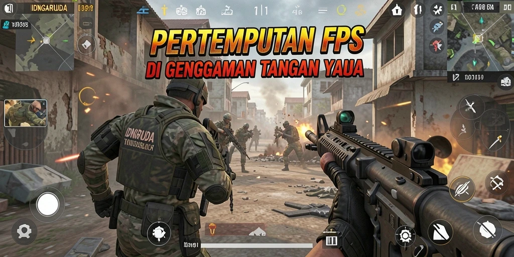 Screenshot gameplay <strong>IDNGARUDA</strong> menunjukkan momen pertempuran aksi yang mendebarkan.