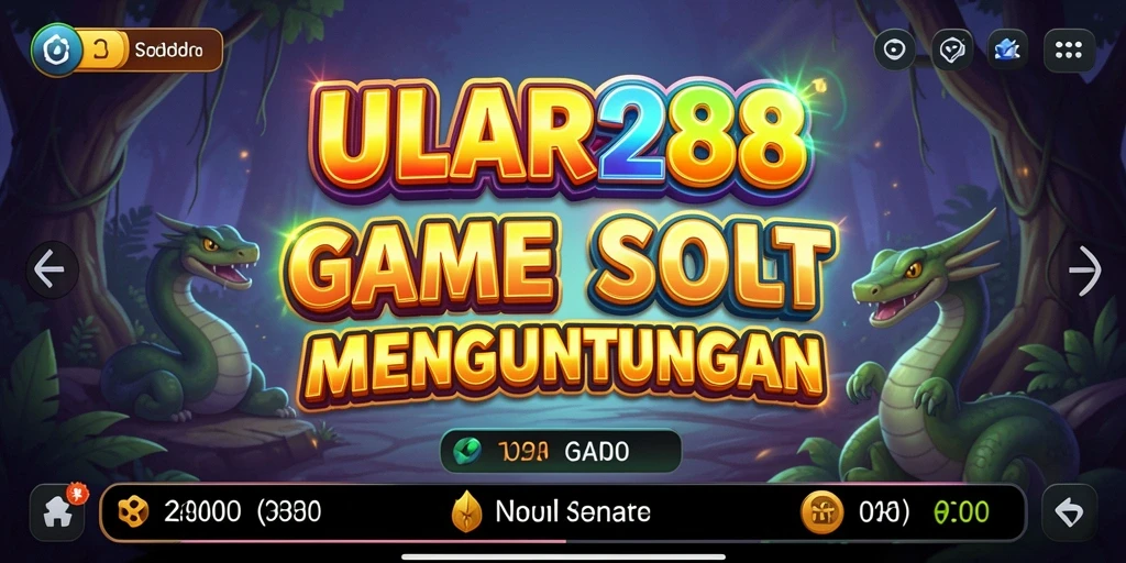 Tampilan gameplay ULAR288 dengan grafik Slot yang menarik.